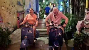 KLAfter Dark on a Vespa